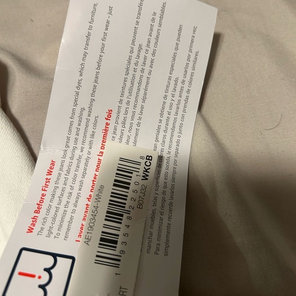 Amazon Essentials pull on white jeggings. NWT - Picture 10 of 10